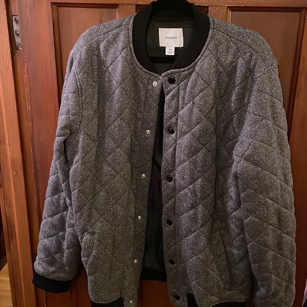 Old Navy Quilted Bomber Jacket
